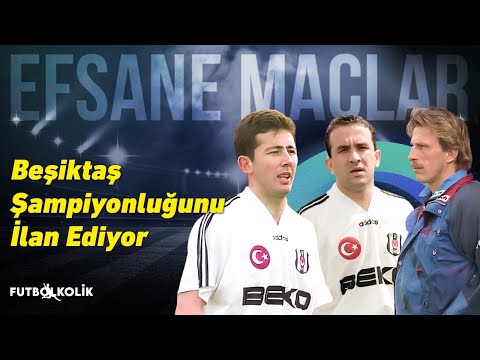 Beşiktaş - Gaziantepspor / 1994 - 95 | Beşiktaş Şampiyonluğunu İlan Ediyor