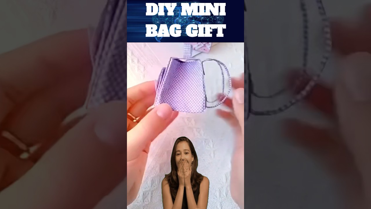 DIY MINI BAG GIFT #diyshort #shortdiy #diy #diymini #minibag #baggift #gift #giftforguest
