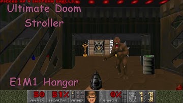 Ultimate Doom E1M1 "Hangar" Stroller in 0:19