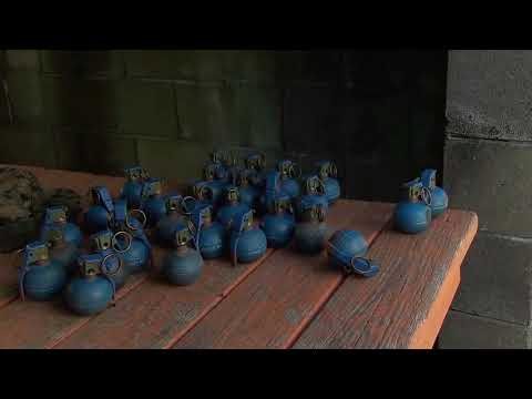 Grenades Practice by US Army