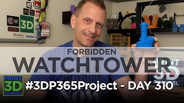 #3DP365Project – Day 310 – Forbidden Watchtower by @Kijaidesign