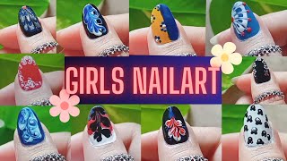 Diy 2 Minutes Easy and Classy Nailart At Home For College And Working Ladies ❤️ @artistic_babygirl