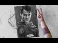 Drawing Justice League - Superman (Henry Cavill)