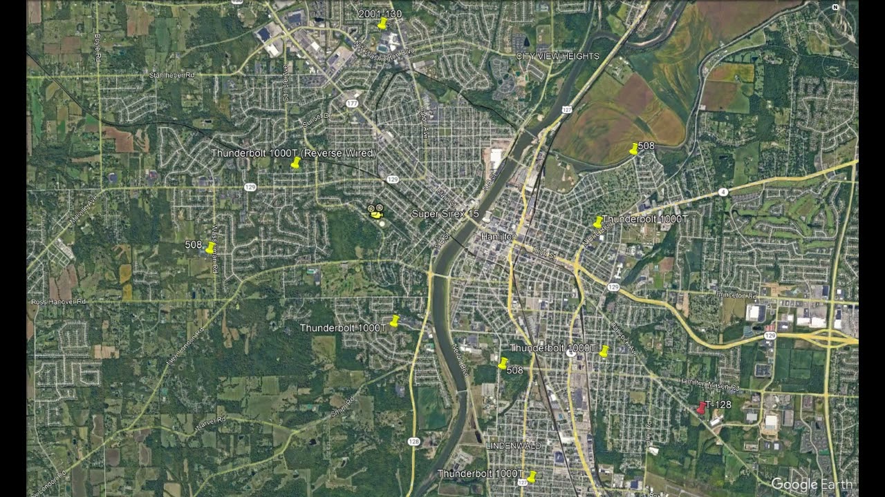 Tornado Siren Ambience | Hamilton, Ohio | 11/1/23