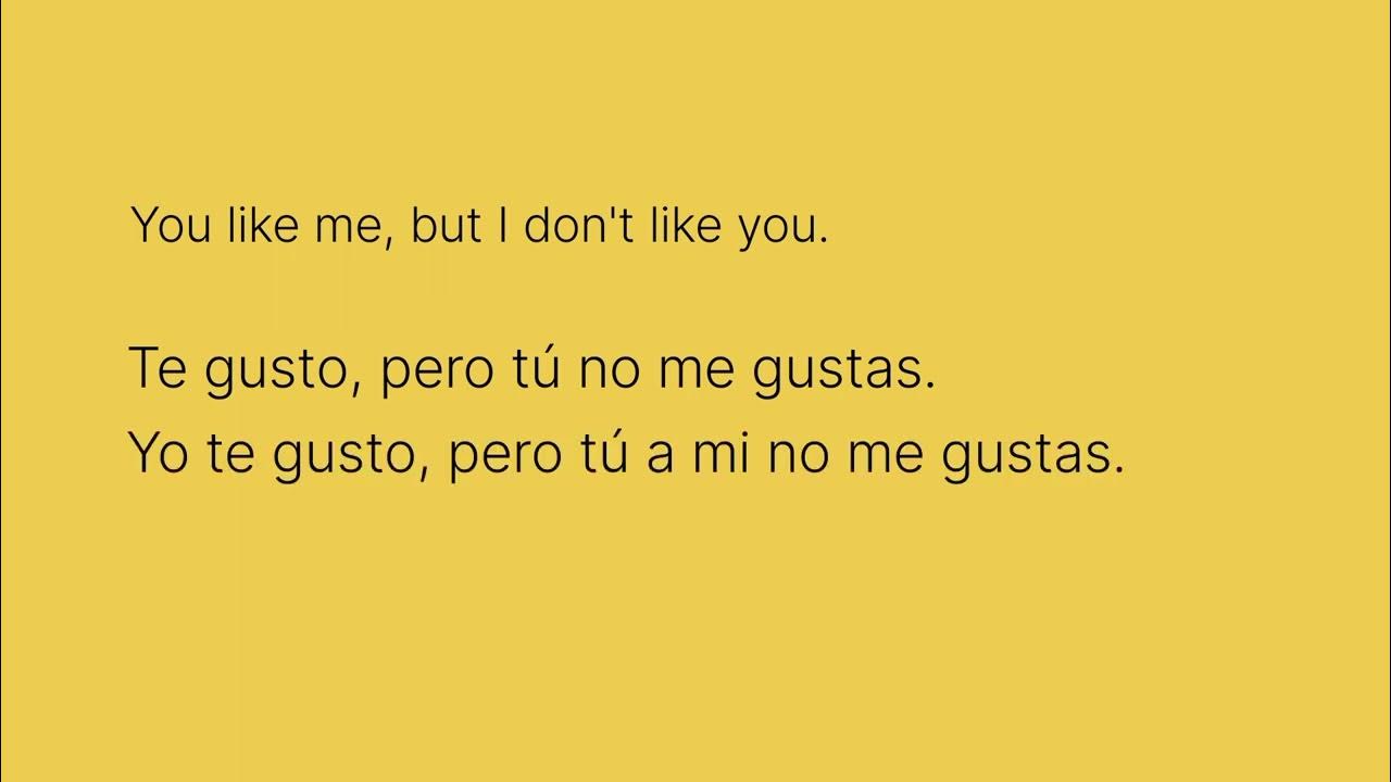Espa ol Enunciados Comunes Con El Verbo GUSTAR Like In Spanish espa-ol-enunciados-comunes-con-el-verbo-gustar-like-in-spanish
