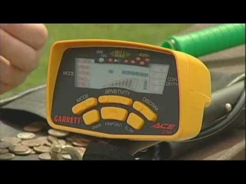Garrett Metal Detectors ACE 250 - YouTube