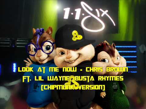 chris brown run it chipmunks