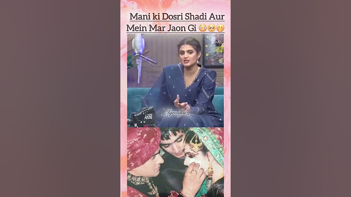 Mani ki dosri shadi 🥺 #hiramani #mani #hiramaniofficial #short #secondmarriage #iqroskii #love