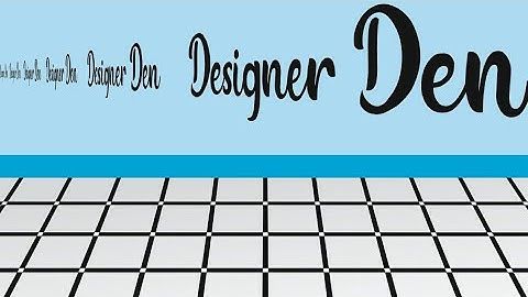 Add Perspective effect apply on text and object in Coreldraw X7 | Designer Den