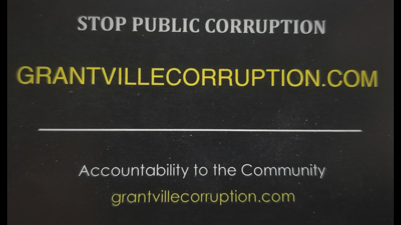 Corrupt Grantville Georgia / Open Records Acts