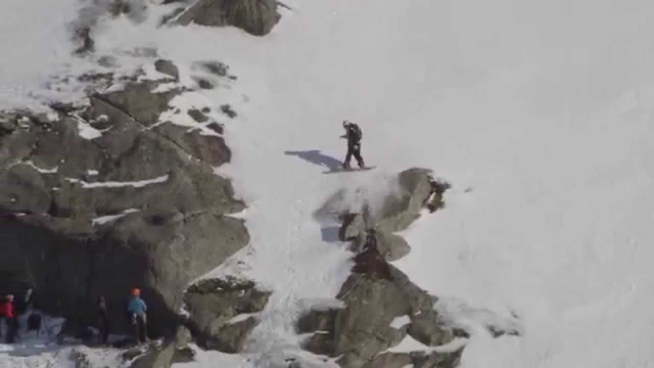 Vegard Tveit: 1st snowboard, Stavanger Freeride 2015 - YouTube