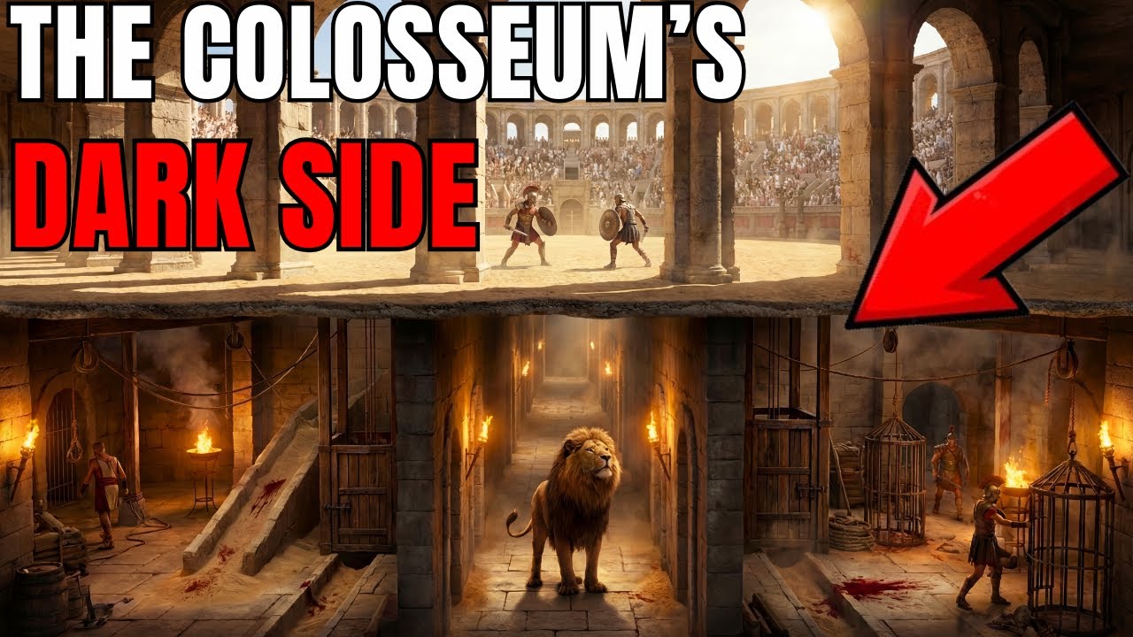 Inside the Colosseum’s Hidden Labyrinth (AI Reconstruction)