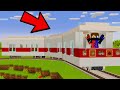 I Created A Working Train for YouTubers in Minecraft