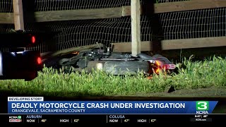 Motorcyclist dies in Sacramento County crash, CHP says