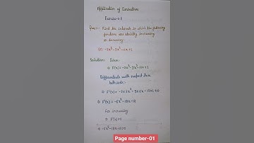 Class 12 NCERT Maths | Exercise 6.2 Q6 part(c) | Application of Derivatives ncert class-12 Maths