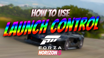 Forza Horizon 5: How to use LAUNCH CONTROL