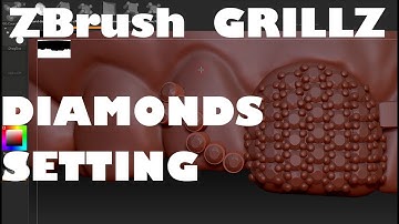Learn How to Set Diamonds in ZBrush for Custom Gold Grillz – New Course Update!