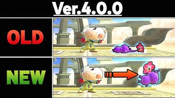 Smash Ultimate Patch 4.0.0 - Side by Side Comparison