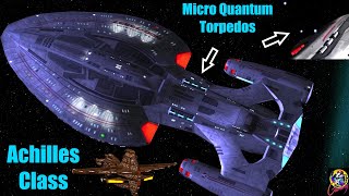 Achilles Class VS Cardassian Hutet  Star Trek Starship Battles  Bridge Commander