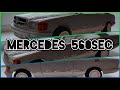 Обзор постройки Mercedes 560sec (пвх моделизм) Превращение из пвх пластика в модель 1/10