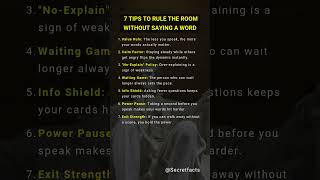 7 TIPS to Manipulate Anyone Without Saying WORD #psychologyfacts #shorts #quotes #dailyfacts #facts