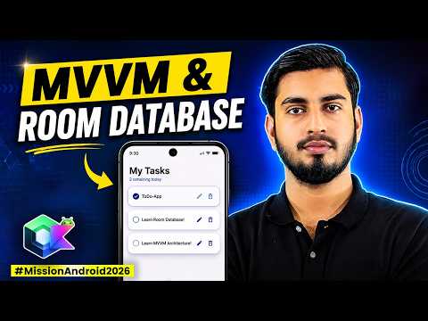 Room Database & MVVM in Android | Build a ToDo List App