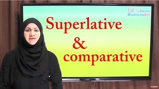 superlative and comparative