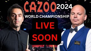 Ronnie o sullivan vs Stuart bingham | World Championship 2024 Live soon