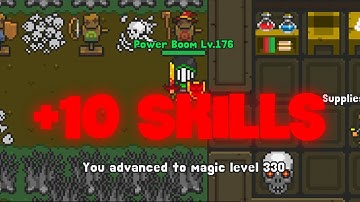 +10 Skills - Test Damage 🧙🔥 - Rucoy Online
