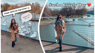 NAMASYAL SA THAMES RIVERCRUISE AND PARK | ANG DAMING SWAN | UK VLOG | AloeVlogs ❤️