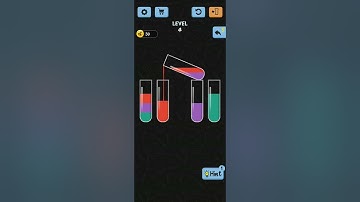 easy way to play water color sort level 4