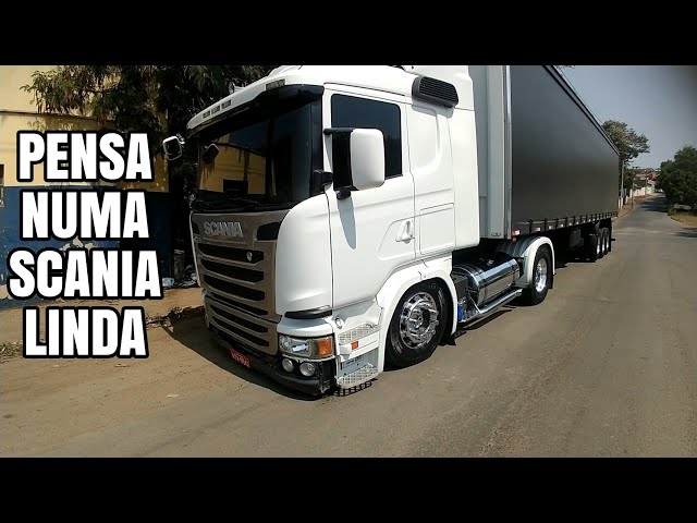 VALEU PAI SCANIA REBAIXADA COM SUSPENSÃO A AR NA FRENTE E NA TRASEIRA -  TRIP7 SUL 