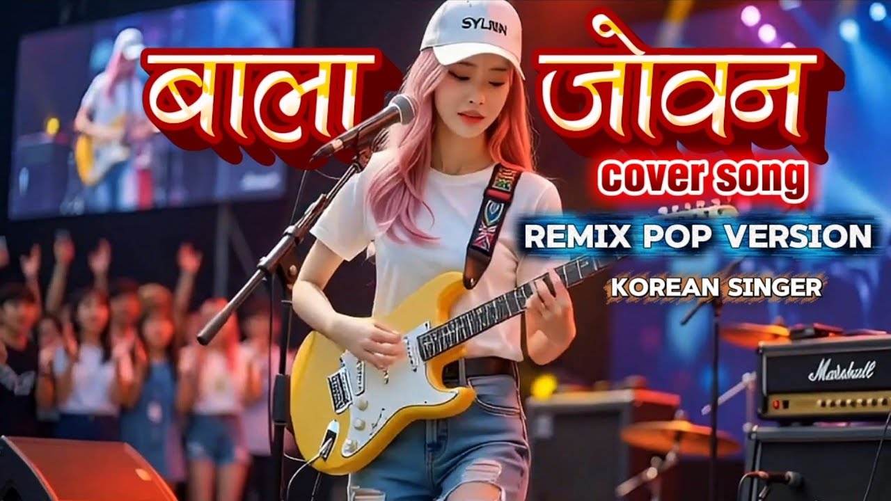 🎶 Bala Joban(बाला जोवन)| Pop Remix Version | Jhalak Man Gandarva|| korean girl singing Video 🎶  