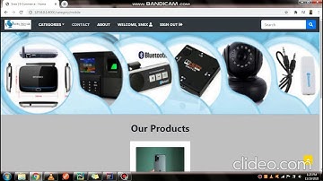 E-commerce website created using Python django & Postgresql
