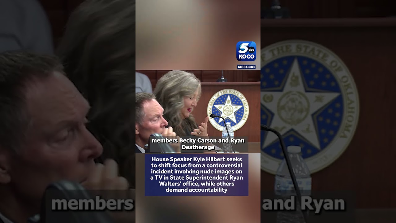 Oklahoma officials demand accountability over TV incident in Ryan Walters' office