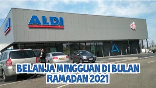 BELANJA MINGGUAN DI BULAN RAMADAN II GROCERY SHOPPING II ALDI LUXEMBOURG