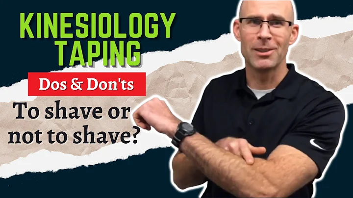 How To Prepare Your Skin Before Applying Kinesiology Tape - MUST KNOW Tutorial You Never Got Taught