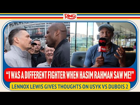 "I KNOW Dubois Is Ready For This!" Lennox Lewis BREAKS DOWN Oleksandr Usyk Vs. Daniel Dubois 2