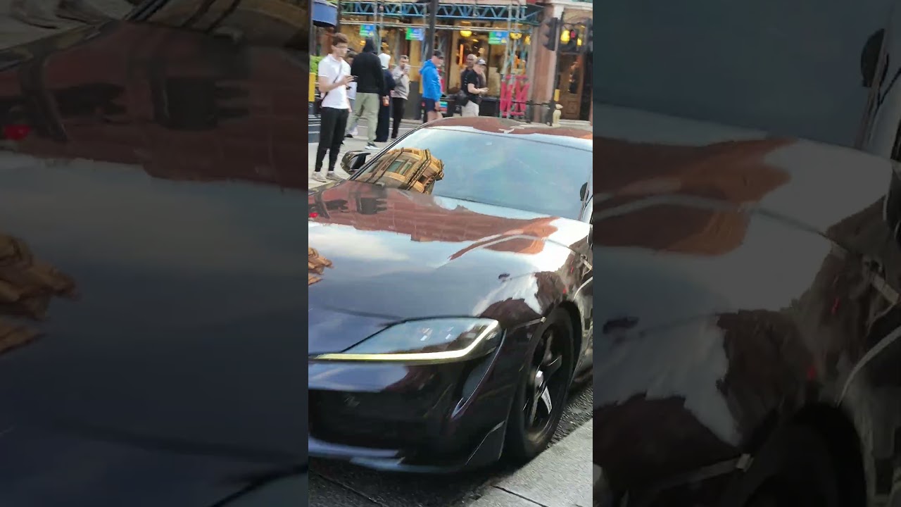 Toyota SUPRA Supercar in London Mayfair | #supercarsinlondon #shorts #toyota #toyotasupra