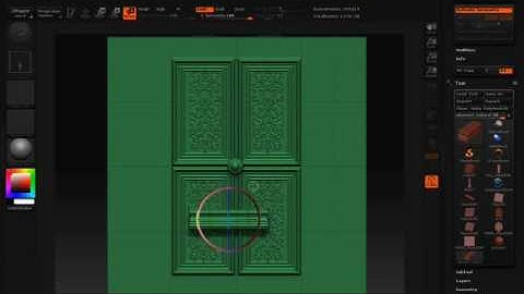 ZBrush Tutorial (Architectural Techniques) - part 5
