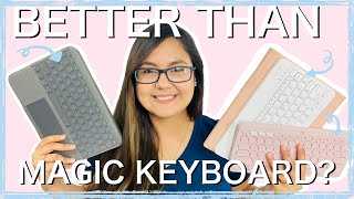 The BEST Magic Keyboard Alternatives || Logitech Folio Touch, Logitech Pink Keyboard screenshot 4