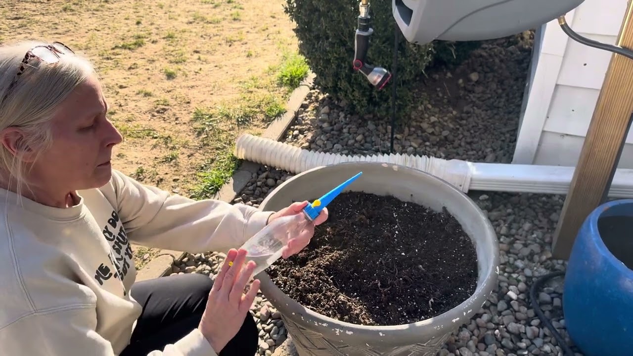 16PCS Plant Self Watering Insert Spikes With Adjustable Water Flow Sponsored REVIEW