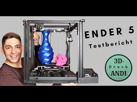 Creality Ender 5 - Review + (short long-term feedback - Ender 3)
