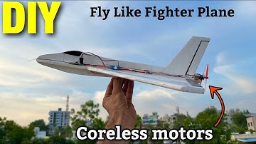 How To Make RC Plane | DIY delta plane #aeroplane | #diy