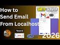 How to Send Email from Localhost with PHP Using PHPmailer Gmail SMTP and Resend (2026)