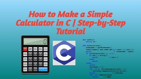 How to Make a Simple Calculator in C | Step-by-Step Tutorial #cprogramming #calculator #tutorial