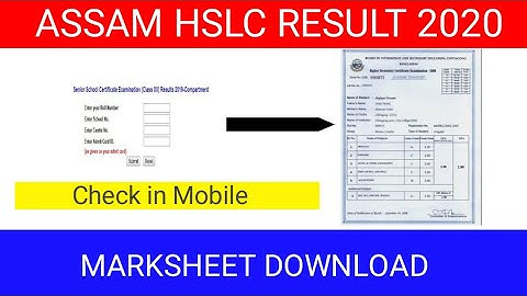 #Sebaresult2020 How to check hslc result Assam 2020||Hlsc result 2020||Full process||Seba result.