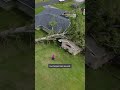 78 MPH Winds Send Trees Crashing Into Homes In Louisiana
