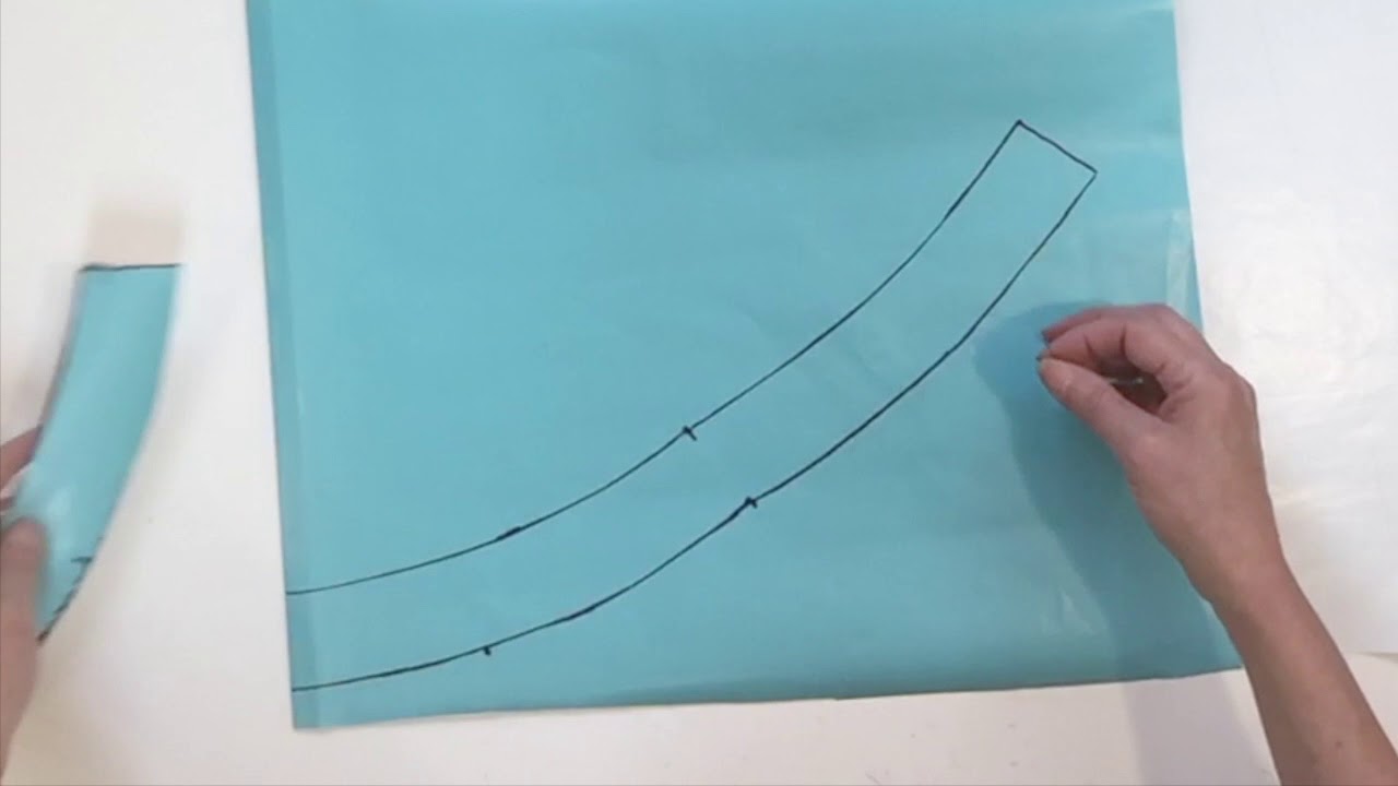 Patron, short à taille basse & bande de taille en forme.