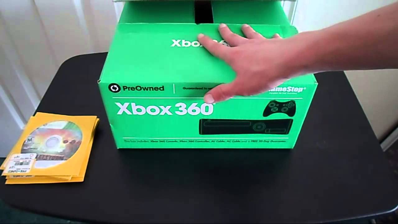 xbox-360-slim-unboxing-gamestop-refurbished-youtube